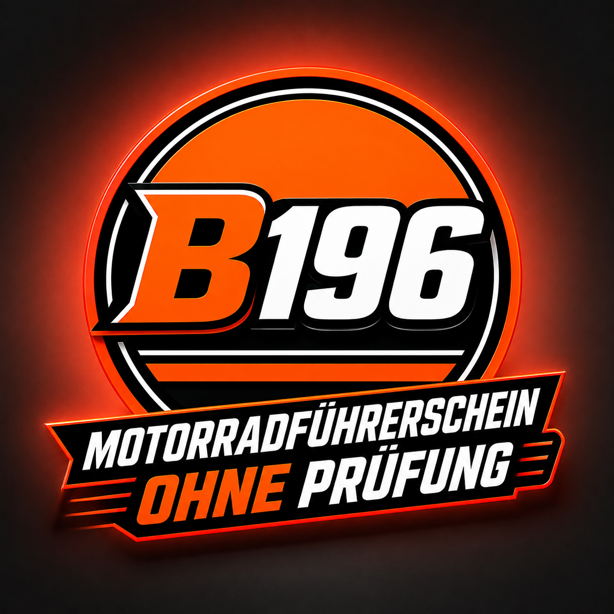 Motorrad für die B196 Fahrerschulung